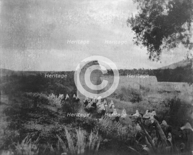 Travel views of Morocco, 1904. Creator: Arnold Genthe.