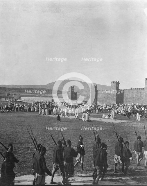 Travel views of Morocco, 1904. Creator: Arnold Genthe.