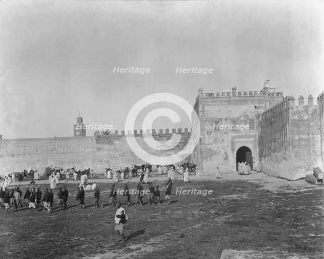 Travel views of Morocco, 1904. Creator: Arnold Genthe.