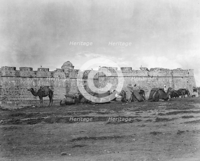 Travel views of Morocco, 1904. Creator: Arnold Genthe.