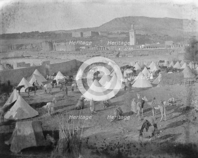 Travel views of Morocco, 1904. Creator: Arnold Genthe.