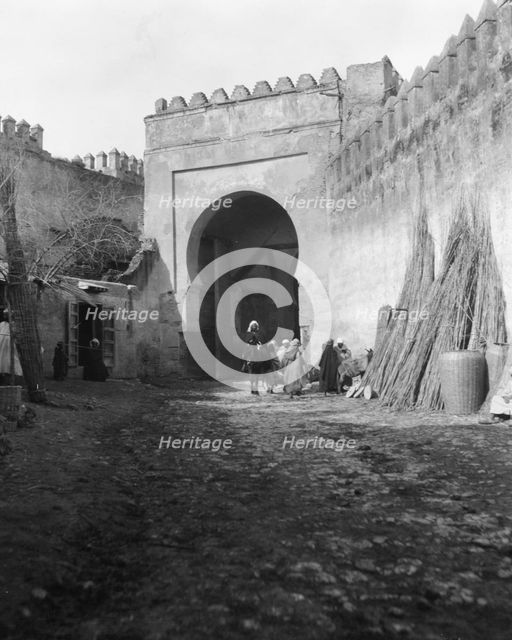 Travel views of Morocco, 1904. Creator: Arnold Genthe.