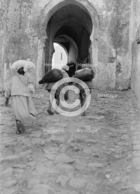 Travel views of Morocco, 1904. Creator: Arnold Genthe.