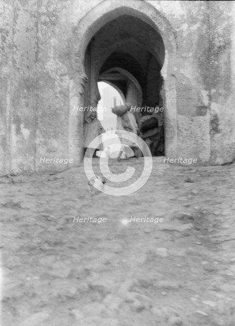 Travel views of Morocco, 1904. Creator: Arnold Genthe.
