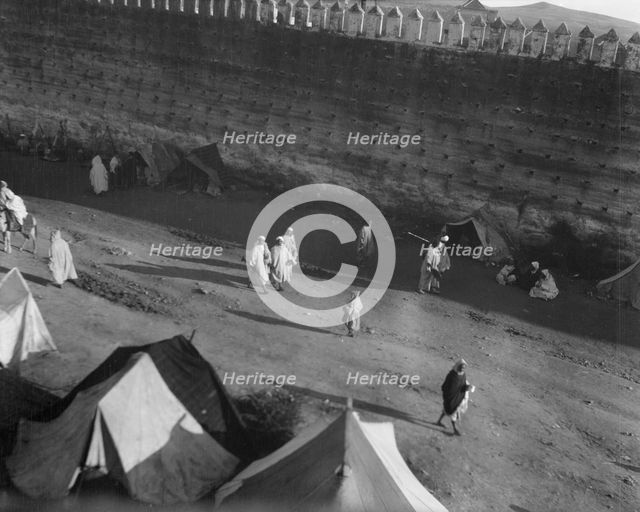 Travel views of Morocco, 1904. Creator: Arnold Genthe.