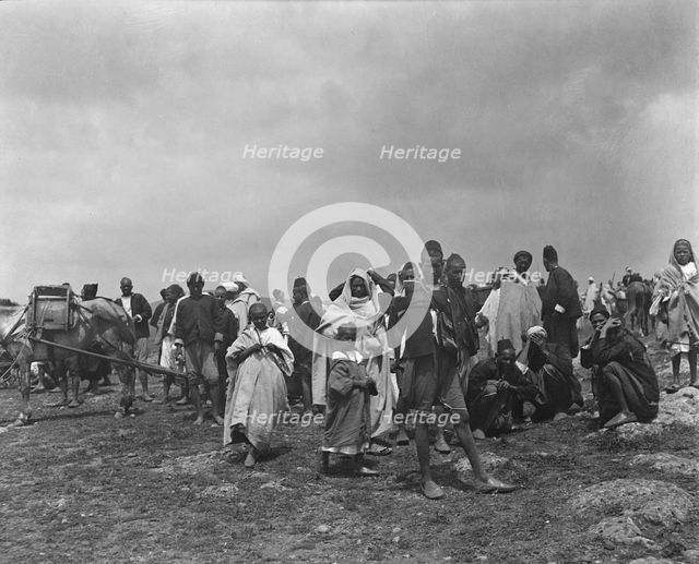 Travel views of Morocco, 1904. Creator: Arnold Genthe.