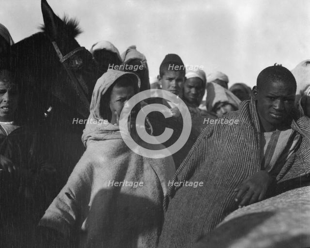 Travel views of Morocco, 1904. Creator: Arnold Genthe.
