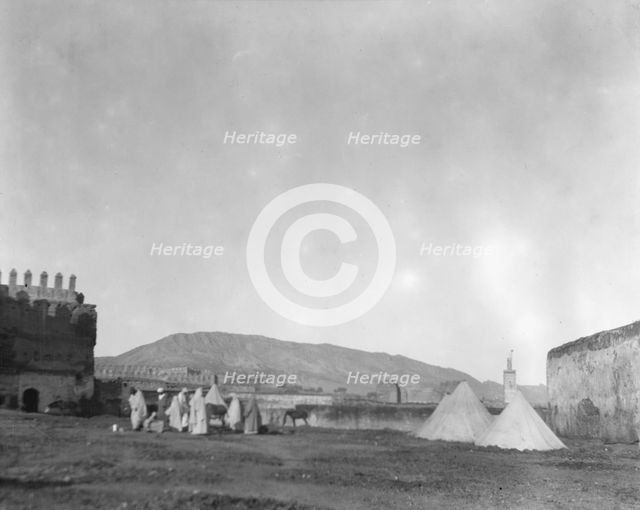Travel views of Morocco, 1904. Creator: Arnold Genthe.