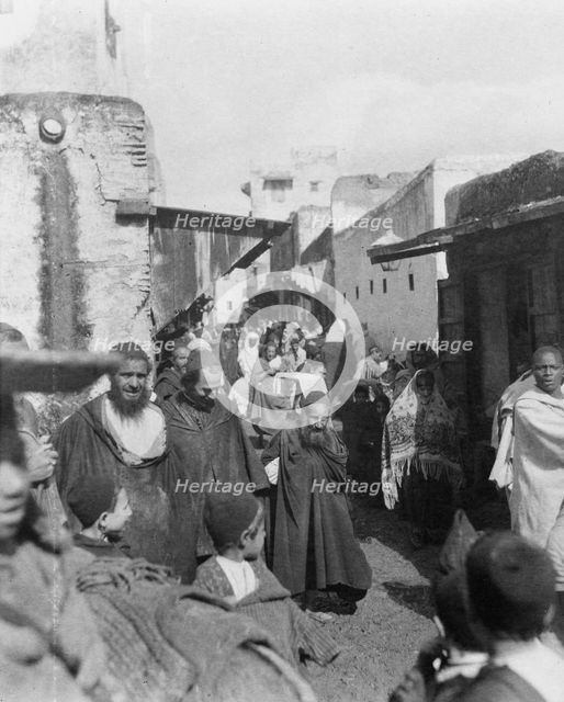 Travel views of Morocco, 1904. Creator: Arnold Genthe.