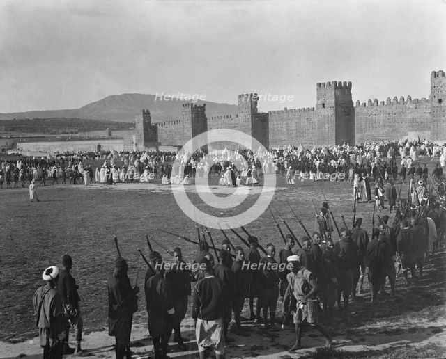 Travel views of Morocco, 1904. Creator: Arnold Genthe.