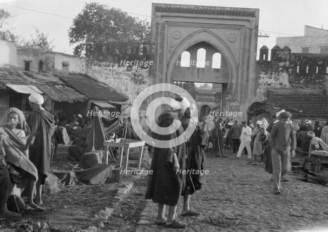 Travel views of Morocco, 1904. Creator: Arnold Genthe.