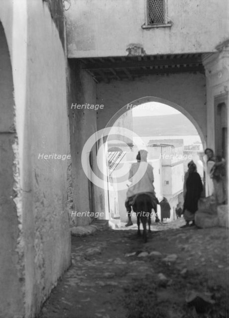 Travel views of Morocco, 1904. Creator: Arnold Genthe.