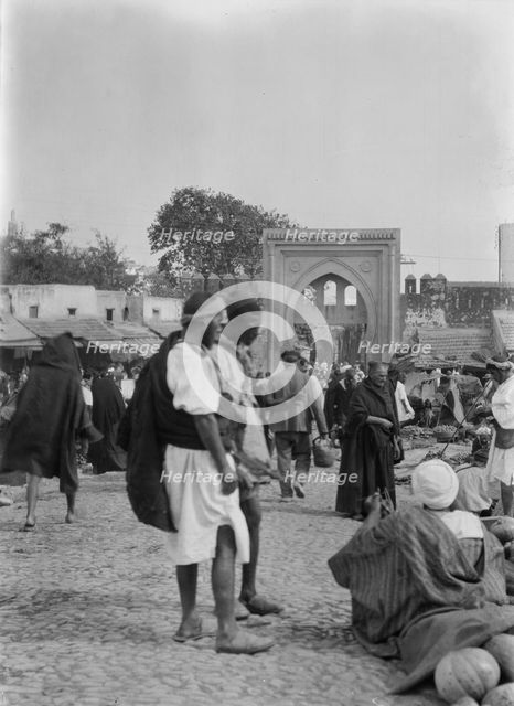 Travel views of Morocco, 1904. Creator: Arnold Genthe.