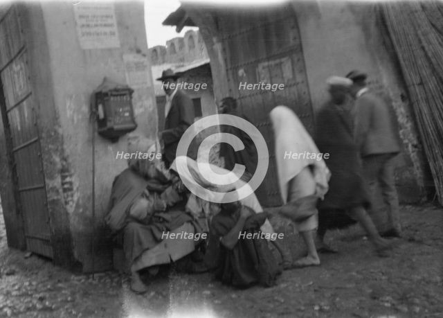 Travel views of Morocco, 1904. Creator: Arnold Genthe.