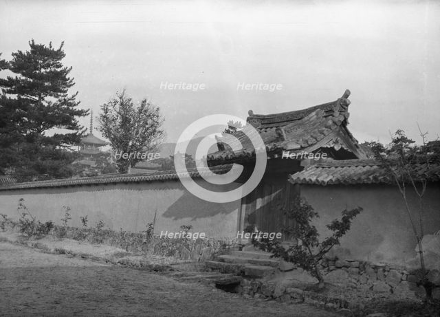 Travel views of Japan and Korea, 1908. Creator: Arnold Genthe.