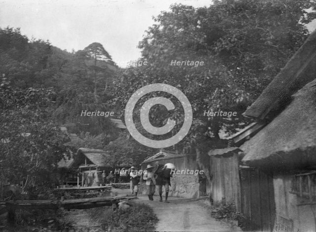 Travel views of Japan and Korea, 1908. Creator: Arnold Genthe.
