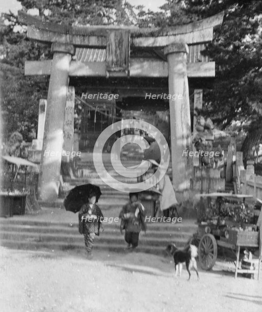 Travel views of Japan and Korea, 1908. Creator: Arnold Genthe.