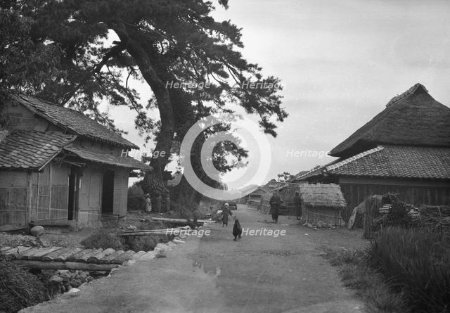 Travel views of Japan and Korea, 1908. Creator: Arnold Genthe.