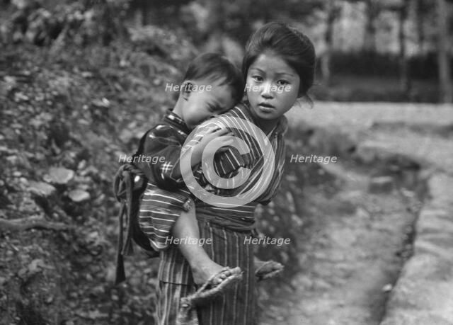 Travel views of Japan and Korea, 1908. Creator: Arnold Genthe.