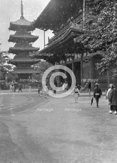 Travel views of Japan and Korea, 1908. Creator: Arnold Genthe.