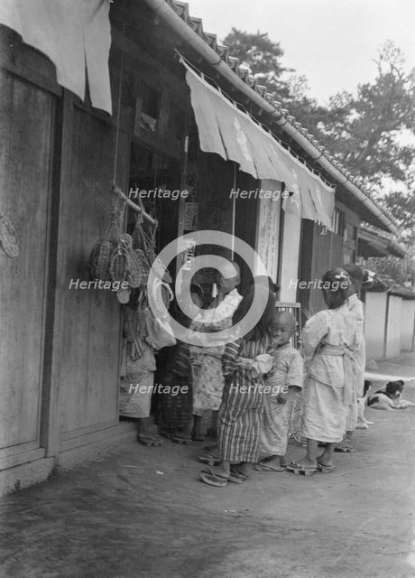 Travel views of Japan and Korea, 1908. Creator: Arnold Genthe.