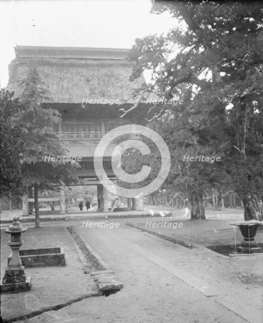 Travel views of Japan and Korea, 1908. Creator: Arnold Genthe.