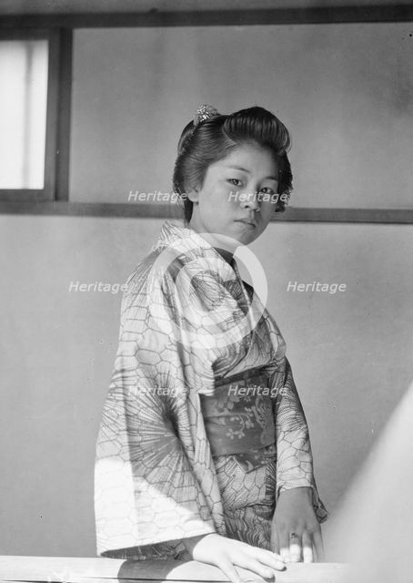 Travel views of Japan and Korea, 1908. Creator: Arnold Genthe.