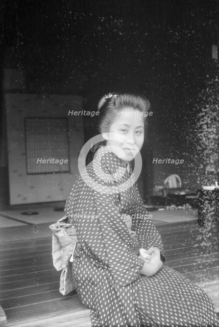 Travel views of Japan and Korea, 1908. Creator: Arnold Genthe.