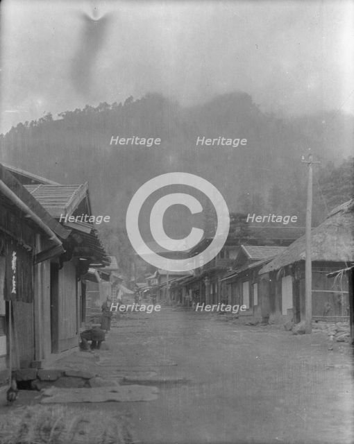 Travel views of Japan and Korea, 1908. Creator: Arnold Genthe.