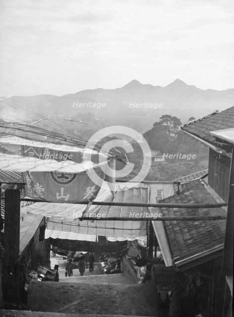Travel views of Japan and Korea, 1908. Creator: Arnold Genthe.