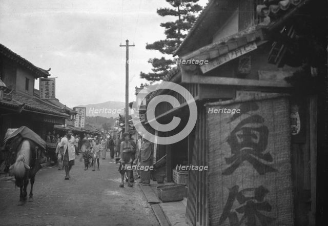 Travel views of Japan and Korea, 1908. Creator: Arnold Genthe.