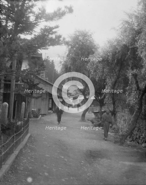 Travel views of Japan and Korea, 1908. Creator: Arnold Genthe.