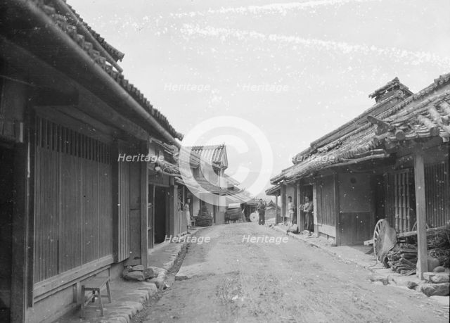 Travel views of Japan and Korea, 1908. Creator: Arnold Genthe.