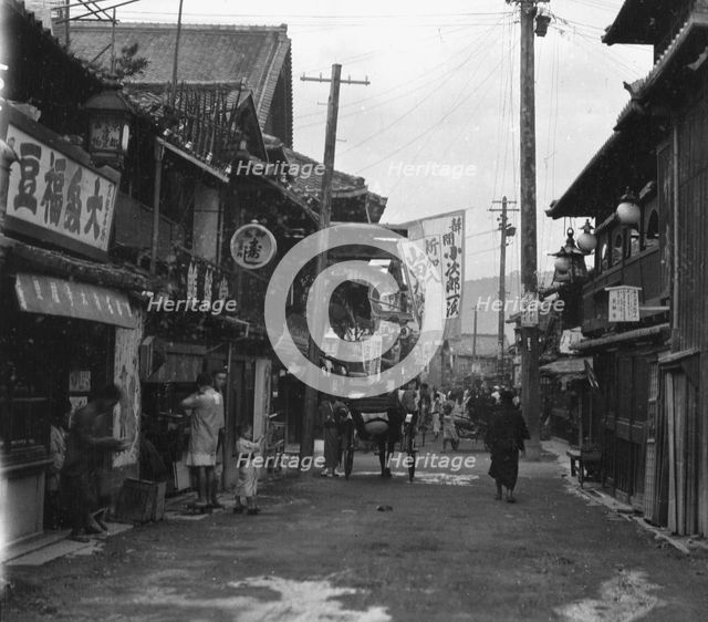 Travel views of Japan and Korea, 1908. Creator: Arnold Genthe.
