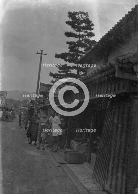 Travel views of Japan and Korea, 1908. Creator: Arnold Genthe.
