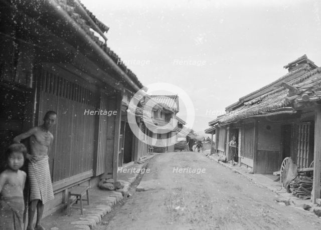 Travel views of Japan and Korea, 1908. Creator: Arnold Genthe.