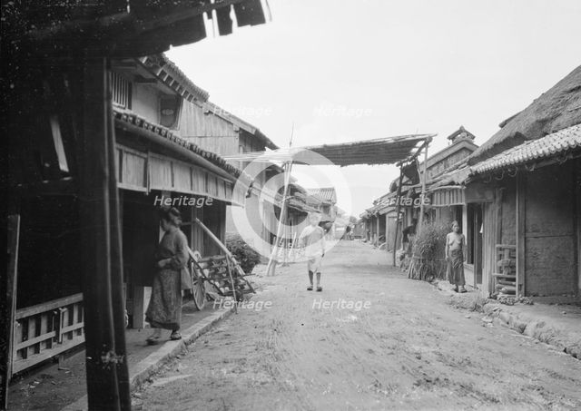 Travel views of Japan and Korea, 1908. Creator: Arnold Genthe.