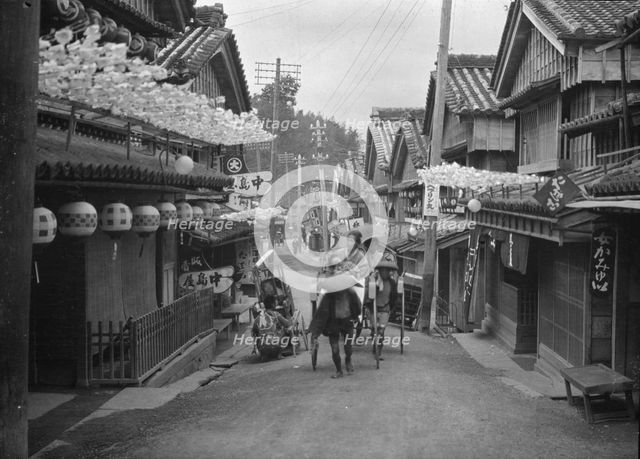 Travel views of Japan and Korea, 1908. Creator: Arnold Genthe.