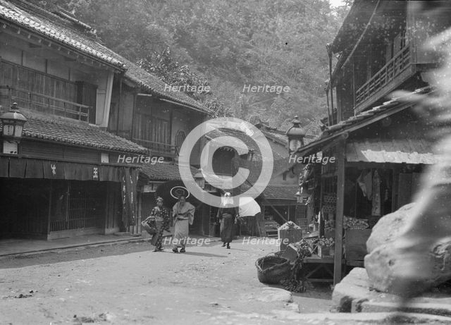 Travel views of Japan and Korea, 1908. Creator: Arnold Genthe.