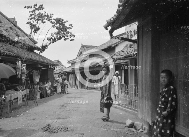 Travel views of Japan and Korea, 1908. Creator: Arnold Genthe.