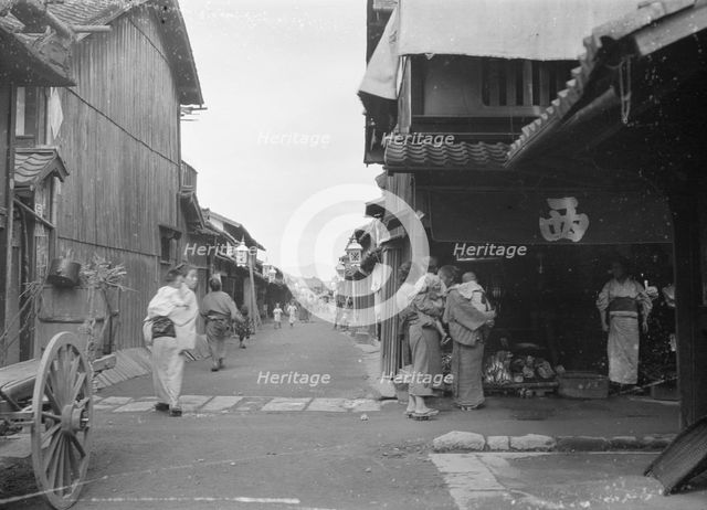 Travel views of Japan and Korea, 1908. Creator: Arnold Genthe.