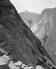 Travel views of Yosemite National Park, between 1903 and 1906. Creator: Arnold Genthe