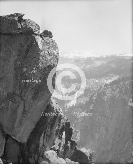 Travel views of Yosemite National Park, between 1903 and 1906. Creator: Arnold Genthe.