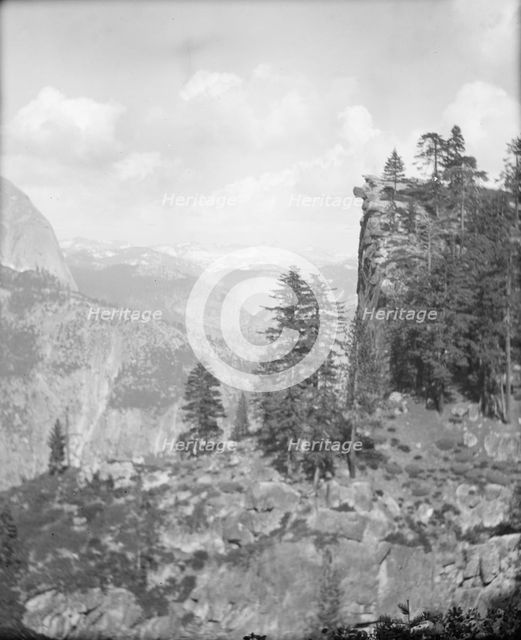 Travel views of Yosemite National Park, between 1903 and 1906. Creator: Arnold Genthe.