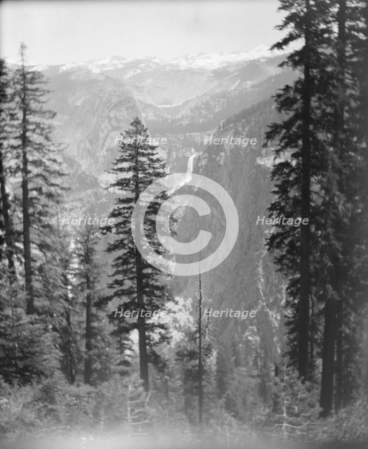 Travel views of Yosemite National Park, between 1903 and 1906. Creator: Arnold Genthe.