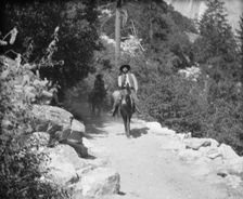 Travel views of Yosemite National Park, between 1903 and 1906. Creator: Arnold Genthe