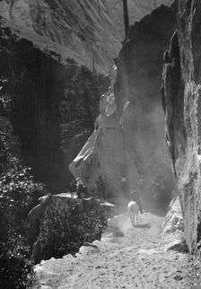 Travel views of Yosemite National Park, between 1903 and 1906. Creator: Arnold Genthe