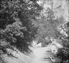Travel views of Yosemite National Park, between 1903 and 1906. Creator: Arnold Genthe
