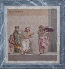 Traveling musicians, 2nd-1st century BCE . Creator: Classical Antiquities