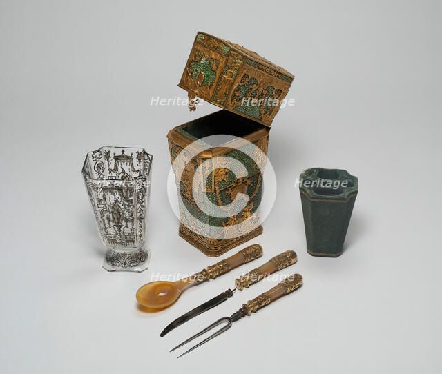 Traveling Necessaire, Austria, Probably 19th century. Creator: Unknown.